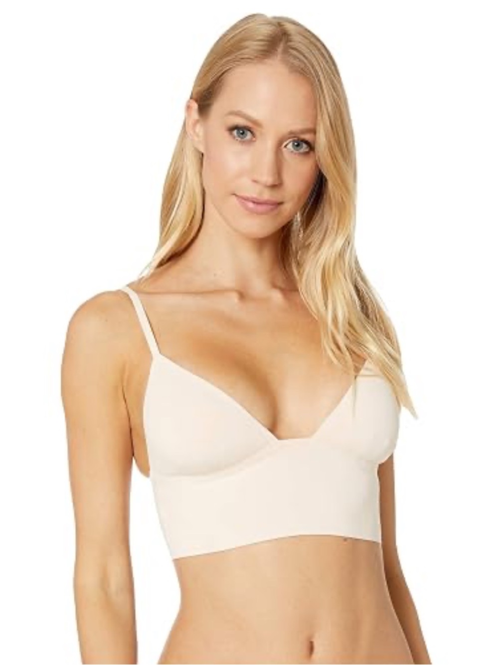 INTIMATELY FREE PEOPLE Soft Longline Bralette in Light Cream Size XS